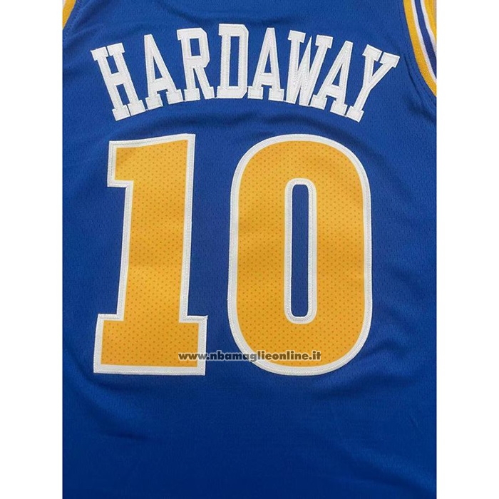 Maglia Golden State Warriors Tim Hardaway #10 Classic 2022-23 Blu